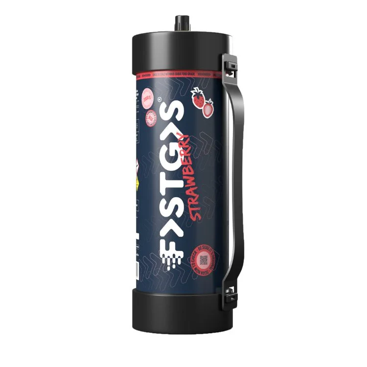 lustgas med jordgubbssmak 2000g